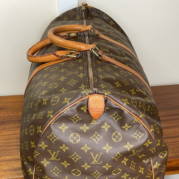 Louis Vuitton Authentic 60 Keepall Brown Monogram Duffel Bag - Picture 15 of 16
